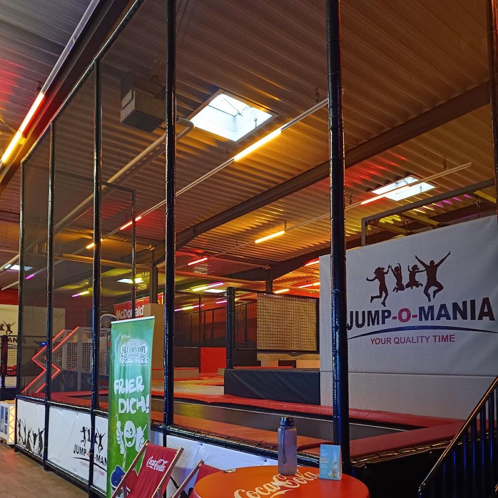Indoor trampoline park, Jump-O-Mania.